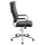 Flash Furniture BT-20595H-2-BK-GG High Back Black LeatherSoft Contemporary Panel Executive Swivel Office Chair addl-9