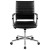 Flash Furniture BT-20595M-1-BK-GG Mid-Back Black LeatherSoft Contemporary Ribbed Executive Swivel Office Chair addl-10