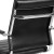 Flash Furniture BT-20595M-1-BK-GG Mid-Back Black LeatherSoft Contemporary Ribbed Executive Swivel Office Chair addl-13