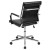 Flash Furniture BT-20595M-1-BK-GG Mid-Back Black LeatherSoft Contemporary Ribbed Executive Swivel Office Chair addl-7