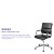 Flash Furniture BT-20595M-2-BK-GG Mid-Back Black LeatherSoft Contemporary Panel Executive Swivel Office Chair addl-4