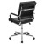 Flash Furniture BT-20595M-2-BK-GG Mid-Back Black LeatherSoft Contemporary Panel Executive Swivel Office Chair addl-7