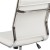 Flash Furniture BT-20595M-NA-WH-GG Mid-Back Armless White LeatherSoft Contemporary Ribbed Executive Swivel Office Chair addl-13