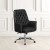 Flash Furniture BT-444-MID-BK-GG Mid-Back Traditional Tufted Black LeatherSoft Executive Swivel Office Chair with Arms addl-1