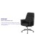 Flash Furniture BT-444-MID-BK-GG Mid-Back Traditional Tufted Black LeatherSoft Executive Swivel Office Chair with Arms addl-4