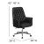 Flash Furniture BT-444-MID-BK-GG Mid-Back Traditional Tufted Black LeatherSoft Executive Swivel Office Chair with Arms addl-6