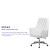 Flash Furniture BT-444-MID-WH-GG Mid-Back Traditional Tufted White LeatherSoft Executive Swivel Office Chair with Arms addl-4