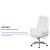 Flash Furniture BT-444-WH-GG Rochelle High Back Traditional Tufted White LeatherSoft Executive Swivel Office Chair with Arms addl-4