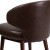 Flash Furniture BT-4-BN-GG Comfort Back Series Brown LeatherSoft Side Reception Chair with Walnut Legs addl-9