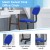 Flash Furniture BT-698-RYLBL-GG Low Back Royal Blue Adjustable Student Swivel Task Office Chair with Padded Mesh Seat and Back addl-3