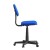 Flash Furniture BT-698-RYLBL-GG Low Back Royal Blue Adjustable Student Swivel Task Office Chair with Padded Mesh Seat and Back addl-7