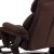Flash Furniture BT-70222-MIC-FLAIR-GG Contemporary Brown Microfiber Multi-Position Recliner and Ottoman with Swivel Mahogany Wood Base addl-10