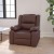 Flash Furniture BT-70597-1-BN-GG Harmony Series Brown LeatherSoft Recliner addl-1
