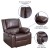 Flash Furniture BT-70597-1-BN-GG Harmony Series Brown LeatherSoft Recliner addl-4