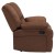 Flash Furniture BT-70597-1-BN-MIC-GG Harmony Series Chocolate Brown Microfiber Recliner addl-4