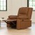 Flash Furniture BT-70597-1-CGN-GG Harmony Series Cognac LeatherSoft Recliner addl-5