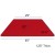 Flash Furniture XU-A2448-TRAP-RED-H-A-GG 24"W x 48"L Trapezoid Activity Table with 1.25" Thick High Pressure Red Laminate Top and Standard Height Adjustable Legs addl-1