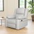 Flash Furniture BT-70597-1-CRM-GG Harmony Series Cream LeatherSoft Recliner addl-1