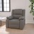 Flash Furniture BT-70597-1-GY-GG Harmony Series Gray LeatherSoft Recliner addl-1