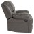 Flash Furniture BT-70597-1-GY-GG Harmony Series Gray LeatherSoft Recliner addl-7