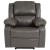 Flash Furniture BT-70597-1-GY-GG Harmony Series Gray LeatherSoft Recliner addl-8