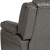 Flash Furniture BT-70597-1-GY-GG Harmony Series Gray LeatherSoft Recliner addl-9