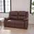 Flash Furniture BT-70597-LS-BN-GG Harmony Series Brown LeatherSoft Loveseat with Two Built-In Recliners addl-1
