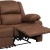 Flash Furniture BT-70597-LS-BN-MIC-GG Harmony Series Chocolate Brown Microfiber Loveseat with Two Built-In Recliners addl-8