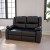 Flash Furniture BT-70597-LS-GG Harmony Series Black LeatherSoft Loveseat with Two Built-In Recliners addl-1