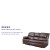 Flash Furniture BT-70597-SOF-BN-GG Harmony Series Brown LeatherSoft Sofa with Two Built-In Recliners addl-3