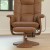 Flash Furniture BT-753P-MASSAGE-CGN-GG Brown LeatherSoft Massaging Adjustable Recliner with Deep Side Pockets and Ottoman with Wrapped Base addl-6