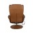 Flash Furniture BT-7672-MASSAGE-CGN-GG Brown LeatherSoft Massaging Multi-Position Plush Recliner with Side Pocket and Ottoman addl-7