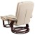 Flash Furniture BT-7818-BGE-GG Contemporary Beige LeatherSoft Multi-Position Recliner with Ottoman with Swivel Base addl-5