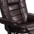 Flash Furniture BT-7818-BN-GG Bali Contemporary Brown LeatherSoft Multi-Position Recliner with Ottoman with Swivel Base addl-9