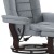 Flash Furniture BT-7818-GY-GG Bali Contemporary Gray LeatherSoft Multi-Position Recliner with Ottoman with Swive Base addl-8