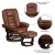 Flash Furniture BT-7818-VIN-GG Bali Contemporary Brown Leather Multi-Position Recliner with Ottoman with Swivel Base addl-6