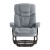 Flash Furniture BT-7821-GY-GG Gray LeatherSoft Swivel Recliner Chair with Ottoman Footrest addl-10