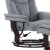 Flash Furniture BT-7821-GY-GG Gray LeatherSoft Swivel Recliner Chair with Ottoman Footrest addl-8