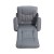 Flash Furniture BT-7862-GY-GG Contemporary Gray LeatherSoft Multi-Position Recliner and Ottoman with Wrapped Base addl-10