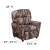 Flash Furniture BT-7950-KID-CAMO-GG Contemporary Camouflaged Fabric Kids Recliner with Cup Holder addl-4