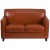 Flash Furniture BT-827-2-CG-GG Hercules Diplomat Series Cognac LeatherSoft Loveseat addl-3