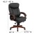 Flash Furniture BT-90171H-S-GG High Back Black LeatherSoft Executive Ergonomic Office Chair with Synchro-Tilt Mechanism, Mahogany Wood Base and Arms addl-5