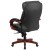 Flash Furniture BT-90171H-S-GG High Back Black LeatherSoft Executive Ergonomic Office Chair with Synchro-Tilt Mechanism, Mahogany Wood Base and Arms addl-6