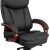 Flash Furniture BT-90171H-S-GG High Back Black LeatherSoft Executive Ergonomic Office Chair with Synchro-Tilt Mechanism, Mahogany Wood Base and Arms addl-7