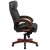 Flash Furniture BT-90171H-S-GG High Back Black LeatherSoft Executive Ergonomic Office Chair with Synchro-Tilt Mechanism, Mahogany Wood Base and Arms addl-8