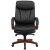 Flash Furniture BT-90171H-S-GG High Back Black LeatherSoft Executive Ergonomic Office Chair with Synchro-Tilt Mechanism, Mahogany Wood Base and Arms addl-9