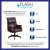 Flash Furniture BT-9025H-2-BN-GG High Back Pillow Back Brown LeatherSoft Executive Swivel Office Chair with Arms addl-3