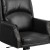 Flash Furniture BT-9025H-2-GG High Back Pillow Back Black LeatherSoft Executive Swivel Office Chair with Arms addl-8