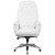Flash Furniture BT-90269H-WH-GG High Back Traditional Tufted White LeatherSoft Multifunction Executive Swivel Ergonomic Office Chair with Arms addl-10
