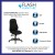Flash Furniture BT-90297H-GG High Back Black Fabric Multifunction Swivel Ergonomic Task Office Chair addl-3